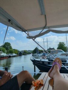 Image taken from the boat while cruising