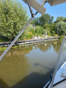 Image taken from the boat while cruising