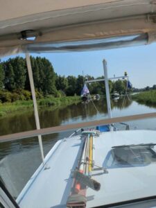 Image taken from the boat while cruising