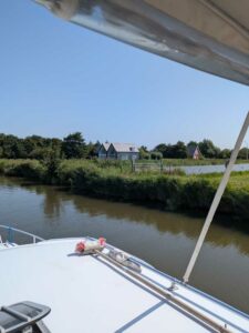 Image taken from the boat while cruising