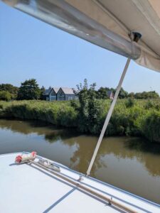 Image taken from the boat while cruising