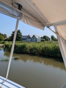 Image taken from the boat while cruising