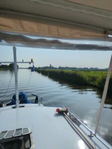 Image taken from the boat while cruising