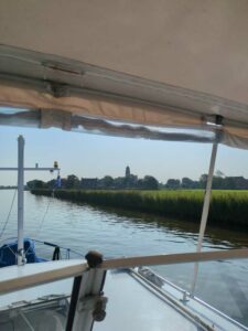 Image taken from the boat while cruising