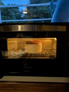 souffle in the oven baking