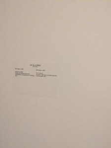 Image from the Stedelijk Museum in Amsterdam, September 2025