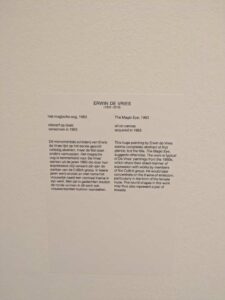 Image from the Stedelijk Museum in Amsterdam, September 2025