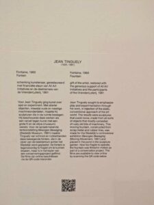 Image from the Stedelijk Museum in Amsterdam, September 2025