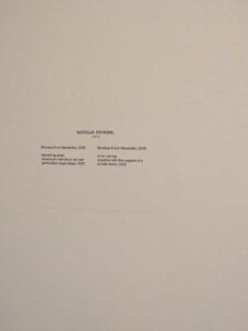 Image from the Stedelijk Museum in Amsterdam, September 2025