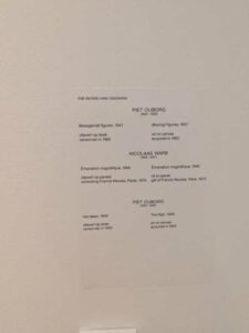 Image from the Stedelijk Museum in Amsterdam, September 2025