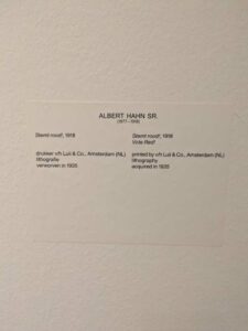 Image from the Stedelijk Museum in Amsterdam, September 2025