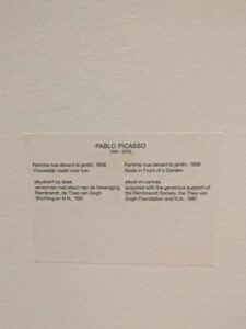 Image from the Stedelijk Museum in Amsterdam, September 2025