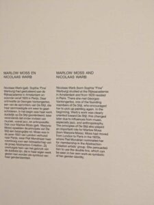 Image from the Stedelijk Museum in Amsterdam, September 2025