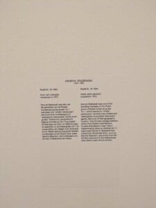 Image from the Stedelijk Museum in Amsterdam, September 2025